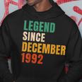 Legend Since December 1992 Retro 30Er Geburtstag Hoodie Lustige Geschenke