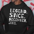 Legende seit Dezember 2001 Hoodie für Männer & Frauen, Geburtstagsmotiv Lustige Geschenke