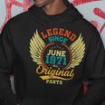 Legende zum 50. Geburtstag Juni 1971 Hoodie, Alle Originalteile Lustige Geschenke