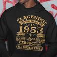 Legenden 1953 Geburtstag Hoodie, 70er Jahre Mann Jubiläum Tee Lustige Geschenke