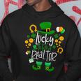 Leprechaun Realtor Lucky To Be A Realtor St Patricks Day Hoodie Personalized Gifts