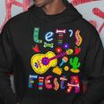 Lets Fiesta Cinco De Mayo Mexican Guitar Fiesta Hoodie Unique Gifts