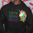 Lets Glow Crazy - Glow Party - Unicorn Lover - Birthday Hoodie Unique Gifts