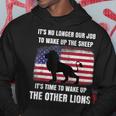Lions Not Sheep No Longer Wake Up Sheep Wake Up Other Lions Hoodie Unique Gifts