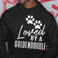 Loved By A Goldendoodle Gift For Dog Mom Or Dad Hoodie Unique Gifts