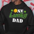 Luck Of The Irish St Patricks Day One Lucky Dad Hoodie Unique Gifts