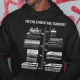 Lustige Zug-Eisenbahn-Lokomotive Hoodie Lustige Geschenke