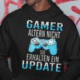 Lustiges Zocken Gamer Update Jungs Gaming Nerd Hoodie Lustige Geschenke