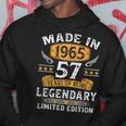 Made in 1965 Hoodie, Geschenke zum 57. Geburtstag für Herren Lustige Geschenke