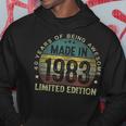 Made In 1983 40 Years Old 40Th Birthday Gifts For Men Hoodie Unique Gifts