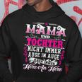 Mama Und Tochter Partnerlook Spruch Mutter Muttertag Hoodie Lustige Geschenke