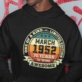 March 1952 70Th Birthday Gift 70 Years Of Being Awesome Gift Hoodie Unique Gifts