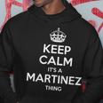 Martinez Surname Funny Family Tree Birthday Reunion Gift Hoodie Unique Gifts
