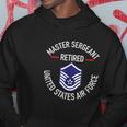 Master Sergeant Retired Air Force Military Retirement Men Hoodie Personalized Gifts