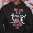 May The 14 Be With You Sewing Machine Quilting Hoodie Unique Gifts
