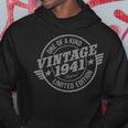 Mens 82 Year Old Car Lover Vintage Classic Car 1941 82Nd Birthday Hoodie Unique Gifts