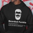 Mens Bearded Funkle Funny Uncle Definition Hoodie Unique Gifts
