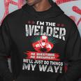 Mens Cool Welder Tools Welding Men Hoodie Graphic Print Hooded Sweatshirt Funny Gifts