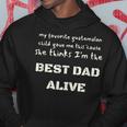 Mens Favorite Dad Best Father My Favorite Child Gift Fathers Day Hoodie Personalized Gifts