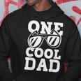 Mens One Cool Dude 1St Birthday One Cool Dad Family Matching Hoodie Funny Gifts