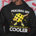 Mens Pickleball For Men Funny Dabbing Pickleball Guy Hoodie Unique Gifts