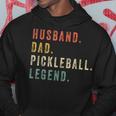 Mens Pickleball Funny Husband Dad Legend Vintage Fathers Day Hoodie Funny Gifts