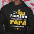 Mens Plumber Dad Fathers Day To Be Father Hoodie Personalized Gifts