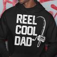 Mens Reel Cool Dad Fishing Daddy Fathers Day Gift Men Hoodie Unique Gifts