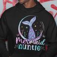 Mermaid Auntie Birthday Mermaid Family Matching Party Squad Hoodie Unique Gifts