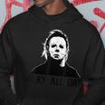 Michael-Myers-Slay-All-Day-Halloween Horror Funny Graphic Hoodie Unique Gifts