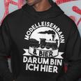 Modelleisenbahn Eisenbahn Modellbau Hoodie Lustige Geschenke