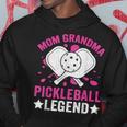 Mom Grandma Pickleball Legende Hoodie für Frauen Lustige Geschenke