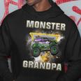 Monster Truck Are My Jam Monster Truck Grandpa Hoodie Unique Gifts