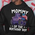 Monster Truck Matching Mama Des Geburtstagskindes Hoodie Lustige Geschenke