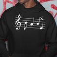 Music Babe Text In Treble Clef Musical Notes Men Hoodie Graphic Print Hooded Sweatshirt Personalized Gifts