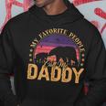 My Favorite People Call Me Daddy Men Retro Bear Dad Papa Hoodie Unique Gifts