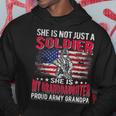 My Granddaughter Is A Soldier Hero Proud Army Grandpa Gifts Gift For Mens Hoodie Unique Gifts