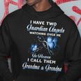 My Grandma & Grandpa Are Guardian Angels In Heaven Memorial Hoodie Unique Gifts