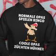 Normale Opas Spielen Bingo Coole Opas Züchten Hühner Hoodie Lustige Geschenke