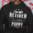 Not Retired Fulltime Pappy Funny Fathers Day Grandpa Gifts Hoodie Unique Gifts