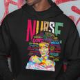 Nurse Black Woman Magic Afro Melanin Queen Black History Hoodie Personalized Gifts