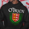 Obrien Surname Irish Last Name Obrien Family Crest Hoodie Unique Gifts