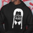 On Wednesday We Wear Black Hoodie Personalized Gifts
