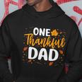 One Thankful Dad Matching Family Fall Thanksgiving Costume Hoodie Unique Gifts