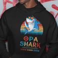 Opa Shark Fathers Day Gift From Family V2 Hoodie Funny Gifts