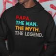 Papa The Man The Myth The Legend Hoodie Unique Gifts