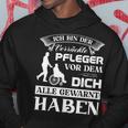 Pflegekraft Kasack Altenpfleger Ich Bin Der Verrückte Pflege Hoodie Lustige Geschenke