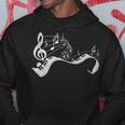 Pianist Music Notes Treble Clef Piano Player Keyboard Piano Hoodie Unique Gifts