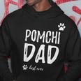 Pomchi Dog Dad Best Ever Funny Gift Idea Gift For Mens Hoodie Unique Gifts