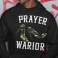 Prayer Warrior Camouflage For Religious Christian Soldier Hoodie Unique Gifts